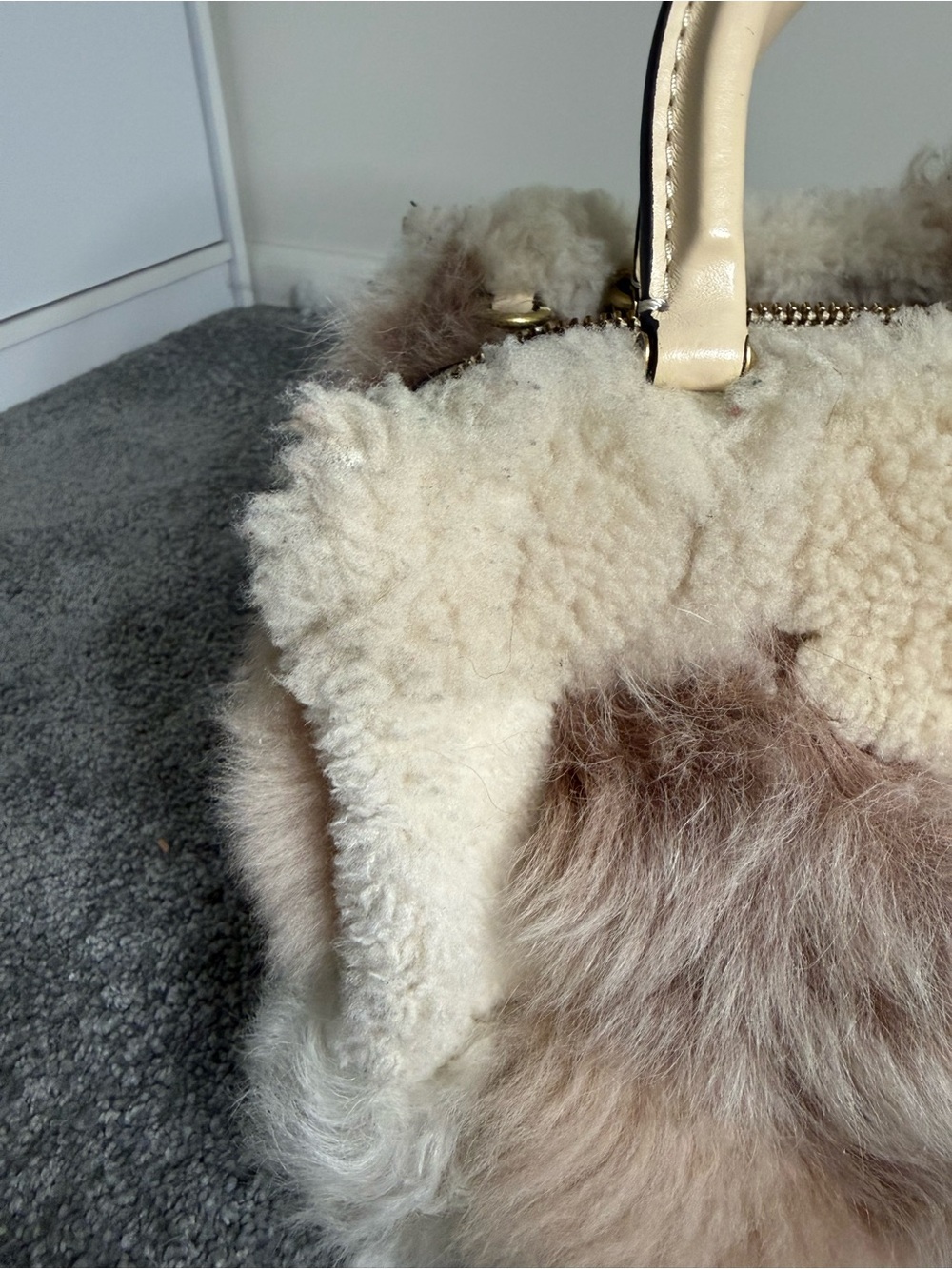 Coach Rogue 25 Shearling Patchwork - Picture 3 of 14